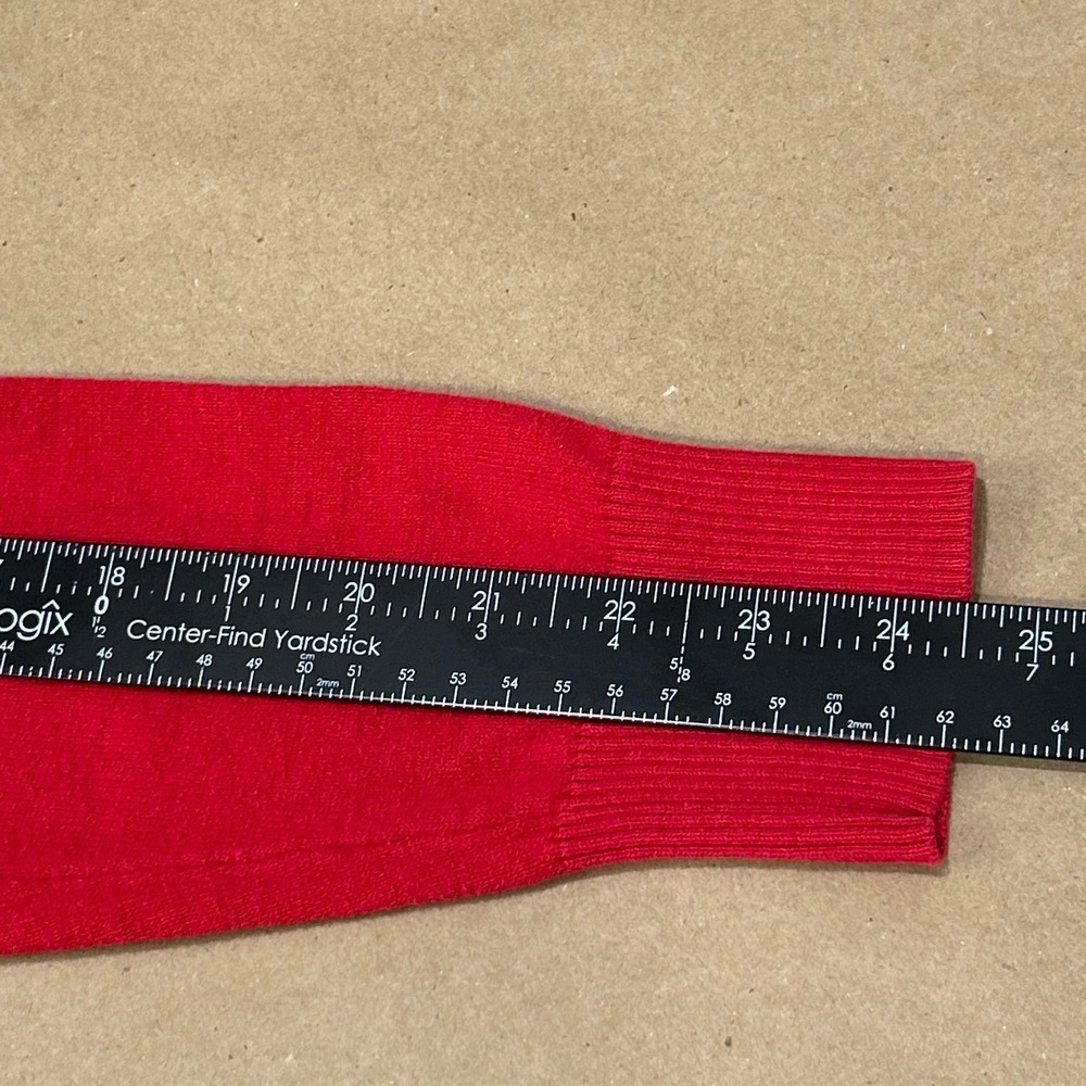 American Eagle Red V-Neck Sweater Mens Medium - Picture 7 of 11